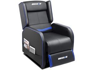 BOSSIN Gaming Recliner Chair Single Recliner Sofa PU Leather Recliner Seating Sofa Ergonomic Lounge Recliner Chair Home Movie Theater Seating Sofa for Living Room BOSSIN Gaming Recliner Chair Single Recliner Sofa PU Leather Recliner Seating Sofa Ergonomic Lounge Recliner Chair Home Movie Theater Seating Sofa for Living Room