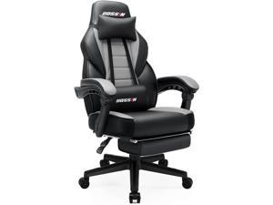 Bossin Video Game Chairs with footrest,High back Gamer Chair,Big and Tall Gaming Chair 400lb Capacity,Gaming Chairs for Adults Teens,Racing Style Gaming Computer Chair with Headrest and Lumbar Support