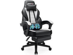 Bossin Video Game Chairs with footrest,Gamer Chair for Adults,Big and Tall Gaming Chair 400lb Capacity,Gaming Chairs for Teens,Racing Style Gaming Computer Chair with Headrest and Lumbar Support