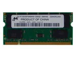 HP 313087-005 Micron 512MB DDR333 SODIMM Memory MT16VDDF6464HG-335G2