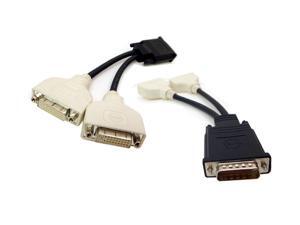 Molex DMS-59 to Dual DVI Video Y-Cable 687730006 DMS59 to 2-DVI Dual Link Molex DMS-59 to Dual DVI Video Y-Cable 687730006 DMS59 to 2-DVI Dual Link