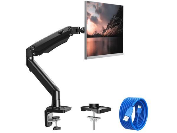 Vari Dual Monitor Arm - VESA Monitor Mount w/ 360 Degree Adjustment -  Monitors up to 27 inches, 19.8 lbs - Double Monitor Arms with Full  Adjustability