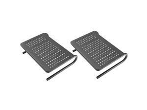 Monitor Stand Riser with Vented Metal for Computer, Laptop, Desk, Printer with 14.5 Platform 4 inch Height (Black, 2 Pack) Monitor Stand Riser with Vented Metal for Computer, Laptop, Desk, Printer with 14.5 Platform 4 inch Height (Black, 2 Pack)