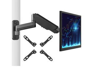 HUANUO Single Monitor Wall Mount-black with VESA Extension Kit for 17 to 32 Inch LCD Computer Screens