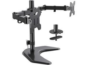 HUANUO Dual Monitor Stand - Adjustable Premium Monitor Desk Mount with Swivel & Tilt and 2 Adjustable Arms, Each Arm Holds 22lbs, for 13-27 Inch LCD Screens, Grommet Hold Mounting HUANUO Dual Monitor Stand - Adjustable Premium Monitor Desk Mount with Swivel & Tilt and 2 Adjustable Arms, Each Arm Holds 22lbs, for 13-27 Inch LCD Screens, Grommet Hold Mounting