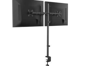 HUANUO Dual Monitor Stand with Extra Tall Pole 39.37 inch, Fully Adjustable Monitor Mount, C Clamp & Grommet Mounting Base, Full Motion Tilt and Swivel Suit for 13 24 27 32 Inch Computer Screen HUANUO Dual Monitor Stand with Extra Tall Pole 39.37 inch, Fully Adjustable Monitor Mount, C Clamp & Grommet Mounting Base, Full Motion Tilt and Swivel Suit for 13 24 27 32 Inch Computer Screen
