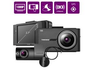 THINKWARE X700 Dual Dash Cam Front and Rear Camera for Cars, 1080P FHD, Dashboard Camera Recorder with G-Sensor, Car Camera w/Sony Sensor, GPS, Night Vision, 32GB, Optional Parking Mode THINKWARE X700 Dual Dash Cam Front and Rear Camera for Cars, 1080P FHD, Dashboard Camera Recorder with G-Sensor, Car Camera w/Sony Sensor, GPS, Night Vision, 32GB, Optional Parking Mode