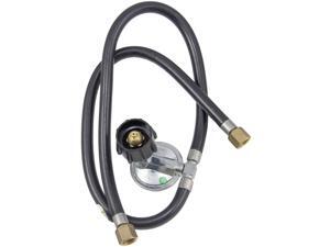 (2-Pack) Char Broil Universal Dual Hose and Regulator (2-Pack) Char Broil Universal Dual Hose and Regulator