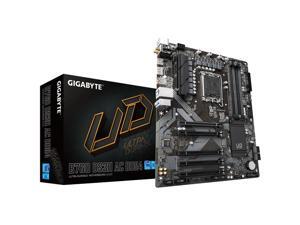 GIGABYTE B760 DS3H AC DDR4 LGA 1700 Intel B760 ATX Motherboard with DDR4, M.2, PCIe 4.0, USB 3.2 Gen 2 Type-C, Realtek Wi-Fi Realtek GbE LAN, Q-Flash Plus, PCIe EZ-Latch
