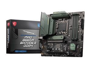 Refurbished MSI MAG B660M BAZOOKA DDR4 LGA 1700 Intel B660 SATA 6Gbs Micro ATX Intel Motherboard