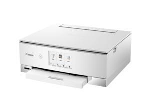 Canon PIXMA TS8220 (2987C022) Duplex 4800 DPI x 1200 DPI Wireless/USB Color Inkjet All-In-One Printer - White Canon PIXMA TS8220 (2987C022) Duplex 4800 DPI x 1200 DPI Wireless/USB Color Inkjet All-In-One Printer - White