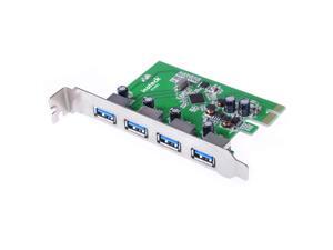 Inateck 4 Ports PCI-E to USB 3.0 Expansion Card Interface USB 3.0 4-Port Express Card Desktop compatible Windows XP/7/8/10, Mini PCI-E USB 3.0 Hub Controller Adapter, Inateck 4 Ports PCI-E to USB 3.0 Expansion Card Interface USB 3.0 4-Port Express Card Desktop compatible Windows XP/7/8/10, Mini PCI-E USB 3.0 Hub Controller Adapter,