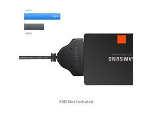 Inateck SATA to USB Cable, USB 3.0 to 2.5 Inch SATA III Hard Drive Adapter/Reader, SATA to USB 3.0 Adapter, UA1002 Inateck SATA to USB Cable, USB 3.0 to 2.5 Inch SATA III Hard Drive Adapter/Reader, SATA to USB 3.0 Adapter, UA1002