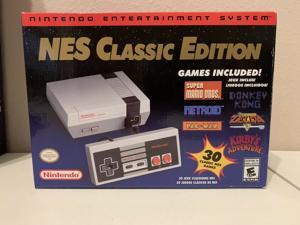 Nintendo Classic Edition NES Mini Game Console with 30 Nintendo Video Games(In Hand) Nintendo Classic Edition NES Mini Game Console with 30 Nintendo Video Games(In Hand)
