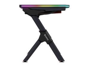 Gamdias DAEDALUS M1 (Black) 60" RGB Gaming Desk, Computer Table, Giant Mouse Mat, Cup Holder and Headphone Hook Gamdias DAEDALUS M1 (Black) 60" RGB Gaming Desk, Computer Table, Giant Mouse Mat, Cup Holder and Headphone Hook