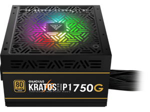Gamdias KRATOS P1-750G 750W 80 PLUS GOLD Standard Certified, Semi-modular, RGB Motherboard sync & 30 Lighting Effects Gamdias KRATOS P1-750G 750W 80 PLUS GOLD Standard Certified, Semi-modular, RGB Motherboard sync & 30 Lighting Effects