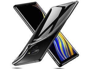 ESR Essential Twinkle Case Compatible for Galaxy Note 9, Clear Slim Soft TPU Cover Case Compatible for the Samsung Galaxy Note 9 6.4 inch, Black Frame ESR Essential Twinkle Case Compatible for Galaxy Note 9, Clear Slim Soft TPU Cover Case Compatible for the Samsung Galaxy Note 9 6.4 inch, Black Frame