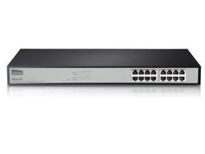 Netis ST3116 16-Port 10/100M 19-inch Full Size Rackmountable Switch, Auto-Negotiation and Plug and Play, Mounting Kits Included Netis ST3116 16-Port 10/100M 19-inch Full Size Rackmountable Switch, Auto-Negotiation and Plug and Play, Mounting Kits Included