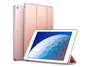 ESR Case for iPad Air 3 Case, Auto Sleep/Wake Lightweight Stand Case, Hard Back Cover Yippee Trifold Smart Case Specially Designed for iPad Air 3 10.5" 2019, Rose Gold ESR Case for iPad Air 3 Case, Auto Sleep/Wake Lightweight Stand Case, Hard Back Cover Yippee Trifold Smart Case Specially Designed for iPad Air 3 10.5" 2019, Rose Gold
