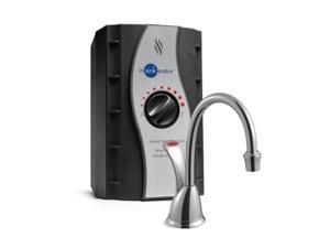 insinkerator hwavecss involve series wave hot water dispenser with stainless steel tank, chrome