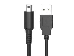 FNKTQL 3DS USB Charger Cable, Power Charging Lead for Nintendo New 3DS XL/New 3DS/ 3DS XL/ 3DS/ New 2DS XL/New 2DS/ 2DS XL/ 2DS/ DSi/DSi XL Black