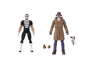 DC Comics Doomsday Clock Rorschach & Mime Action Figure Set DC Comics Doomsday Clock Rorschach & Mime Action Figure Set
