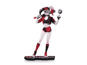 DC Comics Red, White & Black Harley Quinn 7 inch Statue By Mingjue Helen Chen DC Comics Red, White & Black Harley Quinn 7 inch Statue By Mingjue Helen Chen