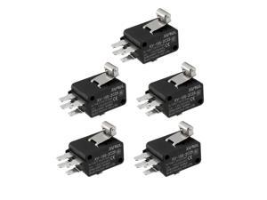 XURUI Authorized 5Pcs XV-155-2C25 SPDT NO+NC 6-Termimals Short Hinge Roller Lever Type Microswitch Action Switch XURUI Authorized 5Pcs XV-155-2C25 SPDT NO+NC 6-Termimals Short Hinge Roller Lever Type Microswitch Action Switch