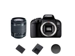 Canon T7i / 800D DSLR Camera Body w/ EF-S 18-55mm f/4-5.6 STM Lens Canon T7i / 800D DSLR Camera Body w/ EF-S 18-55mm f/4-5.6 STM Lens