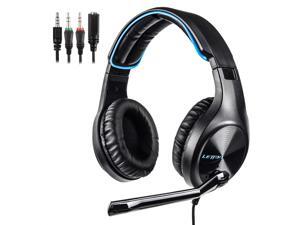LETTON Stereo Gaming Headset for Xbox One, PS4, PC, Over Ear Headphones with Noise Cancelling Mic, Volume Controller, Bass Surround, Soft Memory Earmuffs for Computer Laptop Mac LETTON Stereo Gaming Headset for Xbox One, PS4, PC, Over Ear Headphones with Noise Cancelling Mic, Volume Controller, Bass Surround, Soft Memory Earmuffs for Computer Laptop Mac