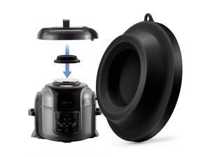 Yolococa Lid Stand Silicone Lid Holder Accessories Compatible with Ninja Foodi Pressure Cooker and Air Fryer 5 Qt, 6.5 Qt and 8 Quart, Black Yolococa Lid Stand Silicone Lid Holder Accessories Compatible with Ninja Foodi Pressure Cooker and Air Fryer 5 Qt, 6.5 Qt and 8 Quart, Black