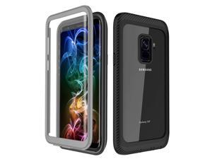 Samsung Galaxy S9 Case, Built-in Screen Protector Full Body Clear Cover Case Shockproof Heavy Duty Protective Case for Samsung Galaxy S9 Samsung Galaxy S9 Case, Built-in Screen Protector Full Body Clear Cover Case Shockproof Heavy Duty Protective Case for Samsung Galaxy S9