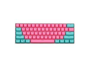 WY Shop Shine-Through Keycaps, 61 Key Layout OEM Profile PBT Thick Keycaps for RK61/GANSS ALT61/IKBC Poker/Anne PRO/GH60/iqunix f60/I610T Mechanical Keyboard (Only Keycap) (Miami) WY Shop Shine-Through Keycaps, 61 Key Layout OEM Profile PBT Thick Keycaps for RK61/GANSS ALT61/IKBC Poker/Anne PRO/GH60/iqunix f60/I610T Mechanical Keyboard (Only Keycap) (Miami)