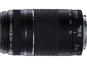 Canon 6473a003 Ef 75 300mm F 4 5 6 Iii Telephoto Zoom Lens Newegg Com