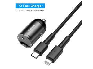Baseus Quick Charge 4.0 USB C Car Charger For Huawei P30 Xiaomi Mi9 Mobile Phone QC4.0 QC3.0 Type C PD 3.0 Fast Car Charging