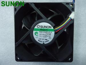 Free Delivery Original MGT5012XB-W10 B MGT5012XC-W10 12V 0.19A for DELL T3500 4 wire PWM temperature control cooling fan