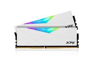 XPG SPECTRIX D50 RGB Desktop Memory: 16GB (2x8GB) DDR4 4133MHz CL19 White