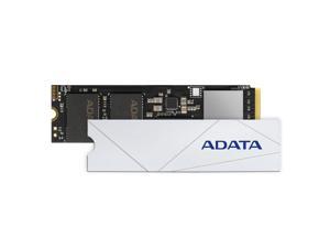 ADATA PREMIUM SSD FOR PS5 1TB PCIe Gen4 x4 M.2 2280 Internal Solid State Drive | White SSD | Ideal for Gaming | PS5 Compatible - Innogrit IG5236 | Up to 7400MBps - 1PK