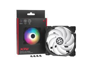 XPG VENTO 120 ARGB LED Case Fan | 45.3 CMF - 1200RPM | 3 PIN, 120MM Fan | 9 LEDs - Major Motherboard Compatibility