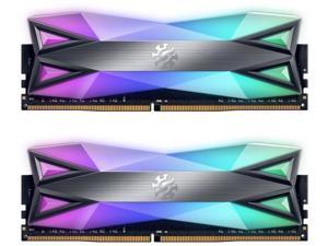 XPG SPECTRIX D60G RGB Desktop Memory: 32GB (2x16GB) DDR4 3200MHz CL16 GREY XPG SPECTRIX D60G RGB Desktop Memory: 32GB (2x16GB) DDR4 3200MHz CL16 GREY