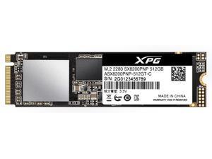 XPG SX8200 Series: 512GB PCIe Gen3x4 M.2 2280 Solid State Drive XPG SX8200 Series: 512GB PCIe Gen3x4 M.2 2280 Solid State Drive