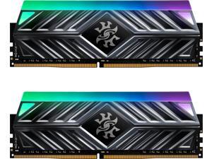 XPG SPECTRIX D41 RGB Desktop Memory: 16GB (2x8GB) DDR4 3200MHz CL16 Tungsten XPG SPECTRIX D41 RGB Desktop Memory: 16GB (2x8GB) DDR4 3200MHz CL16 Tungsten