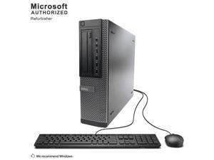 Grade A Dell OptiPlex 7010 Desktop PC, Intel Quad Core I5-3470 3.2Ghz, 16G DDR3, 500G SSD, DVDRW, DP, VGA, WiFi, Keyboard & Mouse, Windows 10 Pro 64 Bit-Multi-Language(EN/ES/FR)