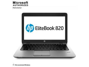 HP EliteBook 820 G2 12.5" Laptop, Intel Core I5-5200U 2.2Ghz, 8G DDR3L, 512G SSD, DP, VGA, USB 3.0, Windows 10 Pro 64 Bit-Multi-Language(EN/ES/FR) (Grade A)
