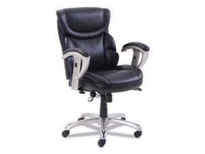 SertaPedic Emerson Task Chair Supports up to 300 lbs. Black Seat/Black Back SertaPedic Emerson Task Chair Supports up to 300 lbs. Black Seat/Black Back