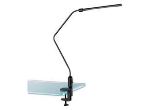 Alera LED Desk Lamp With Interchangeable Base/Clamp 5.13"wx21.75"dx21.75"h Blk