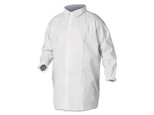 A40 Liquid and Particle Protection Lab Coats, 2X-Large, White, 30/Carton A40 Liquid and Particle Protection Lab Coats, 2X-Large, White, 30/Carton