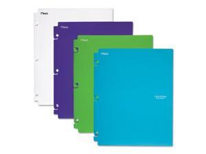 Snap-In Plastic Folder, 20 Sheets, 8 1/2 x 11, Assorted, Snap Closure, 2/Set Snap-In Plastic Folder, 20 Sheets, 8 1/2 x 11, Assorted, Snap Closure, 2/Set