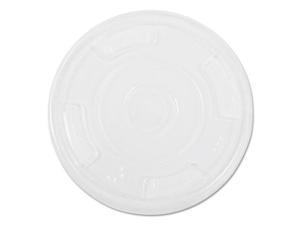 Compostable Cold Cup Lids, Flat, For 10, 12, 16oz Cups, Clear, 1000/Carton Compostable Cold Cup Lids, Flat, For 10, 12, 16oz Cups, Clear, 1000/Carton