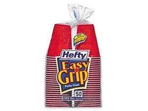 Easy Grip Disposable Plastic Party Cups, 18 oz, Red, 50/Pack, 12 Packs/Carton Easy Grip Disposable Plastic Party Cups, 18 oz, Red, 50/Pack, 12 Packs/Carton